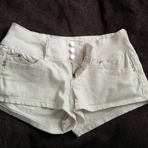 YMI white shorts